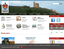 Tablet Screenshot of caparroso.es